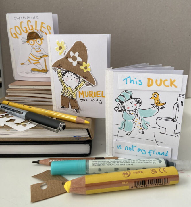 Mini Illustrated Book Workshop Nanette Regan Mini Illustrated Book Workshop